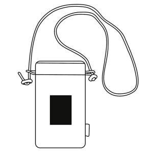 Sac bandoulière pour téléphone portable URBAN 18