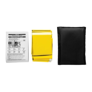 Couverture de secours dans une pochette en rPET RCS Solra 5