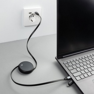 Câble rétractable 240W 2-en-1  en aluminium RCS Terra 10