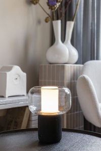 Lampe avec haut-parleur 10W en plastique recyclé RCS Lux 15