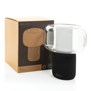Lampe avec haut-parleur 10W en plastique recyclé RCS Lux 17