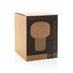 Lampe avec haut-parleur 10W en plastique recyclé RCS Lux 18