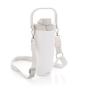 Mug en acier RCS avec bandoulière Avira Ayala 26