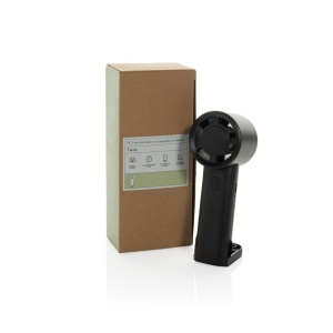 Ventilateur portable en plastique recyclé RCS Twist 16