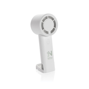 Ventilateur portable en plastique recyclé RCS Twist 25