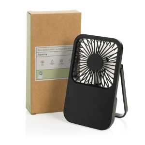Ventilateur de bureau en plastique recyclé RCS Aervina 15