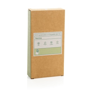 Ventilateur de bureau en plastique recyclé RCS Aervina 29
