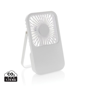 Ventilateur de bureau en plastique recyclé RCS Aervina 3