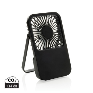 Ventilateur de bureau en plastique recyclé RCS Aervina