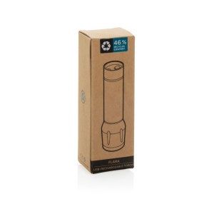 Lampe rechargeable par USB en plastique recyclé RCS Flara 12