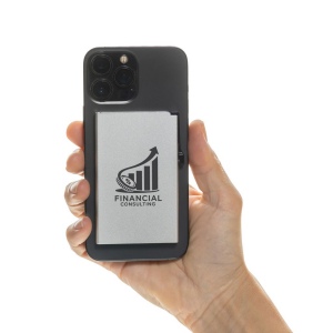 Porte-cartes magnétique pour téléphone en aluminium 17