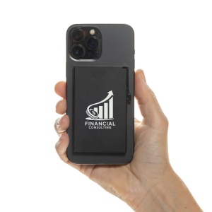 Porte-cartes magnétique pour téléphone en aluminium 8
