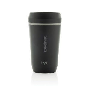 Mug 354 ml avec couvercle 360 en plastique recyclé Topl 10