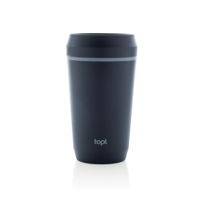 Mug 354 ml avec couvercle 360 en plastique recyclé Topl 12