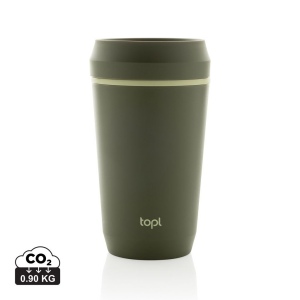 Mug 354 ml avec couvercle 360 en plastique recyclé Topl 4