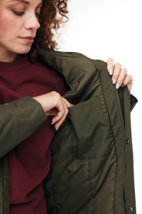 Parka en polyester recyclé IQONIQ Thelon 79