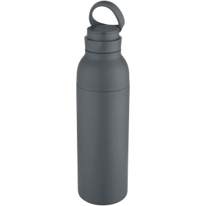 Bouteille avec isolation sous vide Illuminate double paroi de 650 ml en acier inoxydable recyclé certifié RCS 36