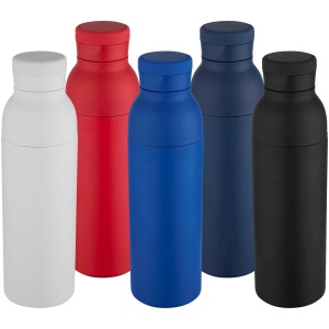 Bouteille avec isolation sous vide Illuminate double paroi de 650 ml en acier inoxydable recyclé certifié RCS 38