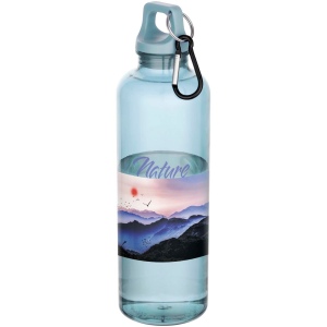 Bouteille d’eau Oregon de 750 ml en plastique recyclé certifié RCS avec mousqueton 21