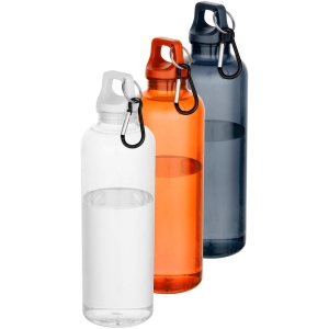 Bouteille d’eau Oregon de 750 ml en plastique recyclé certifié RCS avec mousqueton 32