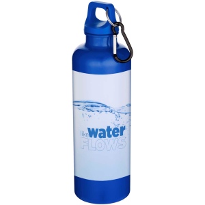 Bouteille d’eau Oregon de 750 ml en plastique recyclé uni certifié RCS avec mousqueton 24