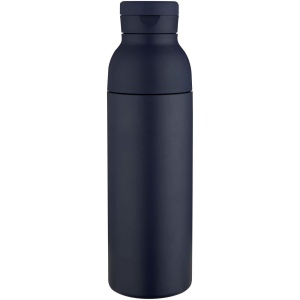 Bouteille d’eau Illuminate de 650 ml en acier inoxydable recyclé à double paroi RCS avec couvercle 3 pièces 3