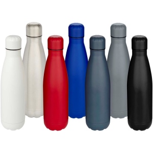 Bouteille d’eau Cove de 750 ml en acier inoxydable recyclé certifié RCS à simple paroi 28