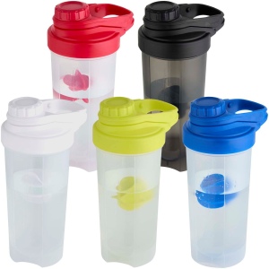 Bouteille de sport Forza de 700 ml avec bille de shaker 23