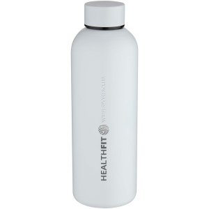 Bouteille d’eau Spring de 750 ml en acier inoxydable recyclé certifié RCS à simple paroi 16