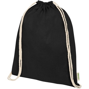Sac refermable à cordon Odisha de 5 L bio certifié OCS 140 g/m²