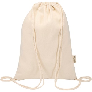 Sac Peru Blend de 5 L avec cordon en coton recyclé 180 g/m2 certifié GRS 9