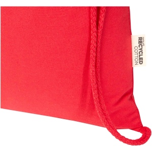 Sac Peru Blend de 5 L avec cordon en coton recyclé 180 g/m2 certifié GRS 34