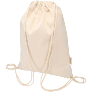 Sac Peru Blend de 5 L avec cordon en coton recyclé 180 g/m2 certifié GRS 3