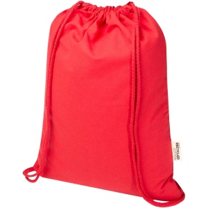 Sac Peru Blend de 5 L avec cordon en coton recyclé 180 g/m2 certifié GRS 5
