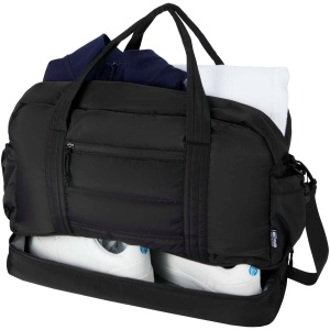 Sac de voyage Puffer recyclé certifié GRS avec fond isolé de 30 L 17