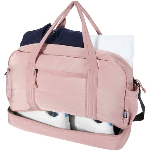 Sac de voyage Puffer recyclé certifié GRS avec fond isolé de 30 L 18
