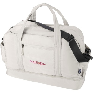 Sac de voyage Puffer recyclé certifié GRS avec fond isolé de 30 L 10
