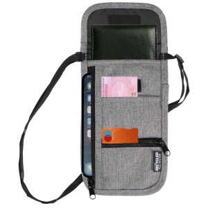 Pochette de voyage intelligente Ross recyclée et certifiée GRS 14