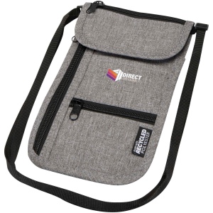 Pochette de voyage intelligente Ross recyclée et certifiée GRS 8