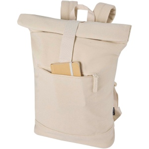 Sac à dos à fermeture enroulable Recanvas recyclé et certifié GRS de 14" et 16 L 16