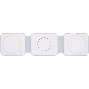 Chargeur sans fil pliable Armus 3 en 1 de 15 W en plastique recyclé 5