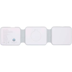 Chargeur sans fil pliable Armus 3 en 1 de 15 W en plastique recyclé 9