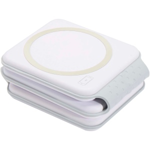 Chargeur sans fil pliable Armus 3 en 1 de 15 W en plastique recyclé 11