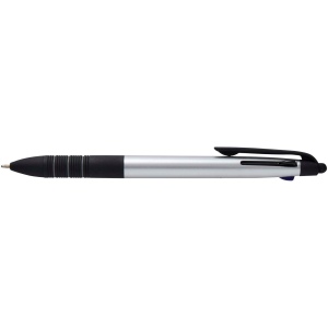 Stylo bille Trine recyclé RCS 3 encres avec stylet 3