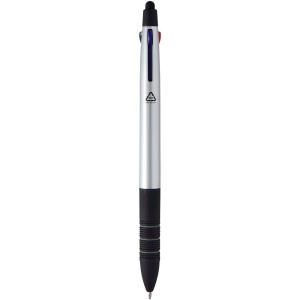 Stylo bille Trine recyclé RCS 3 encres avec stylet 5