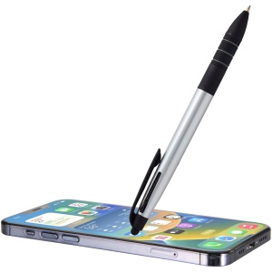 Stylo bille Trine recyclé RCS 3 encres avec stylet 6