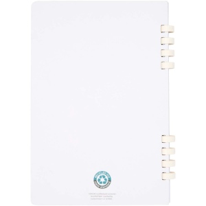 Carnet de notes à spirales Fil A5 à couverture rigide en papier recyclé RCS 13