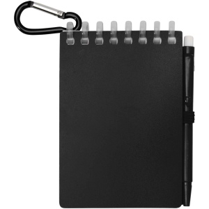 Ensemble carnet souple d’extérieur recyclé et stylo bille (encre noire) Lig Mini 6