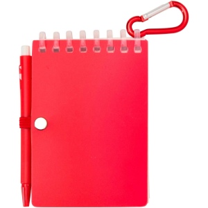 Ensemble carnet souple d’extérieur recyclé et stylo bille (encre noire) Lig Mini 17