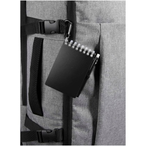 Ensemble carnet souple d’extérieur recyclé et stylo bille (encre noire) Lig Mini 22